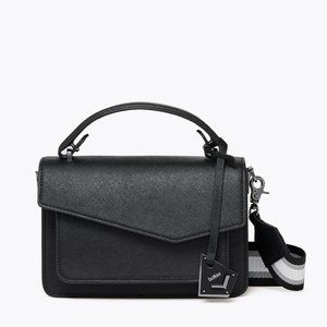 Cobble Hill Crossbody Purse in Black